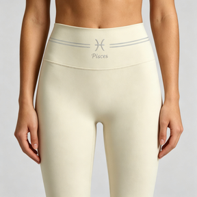 ArtFlowPlan Star Sign Pisces Graphic Print Yoga Leggings