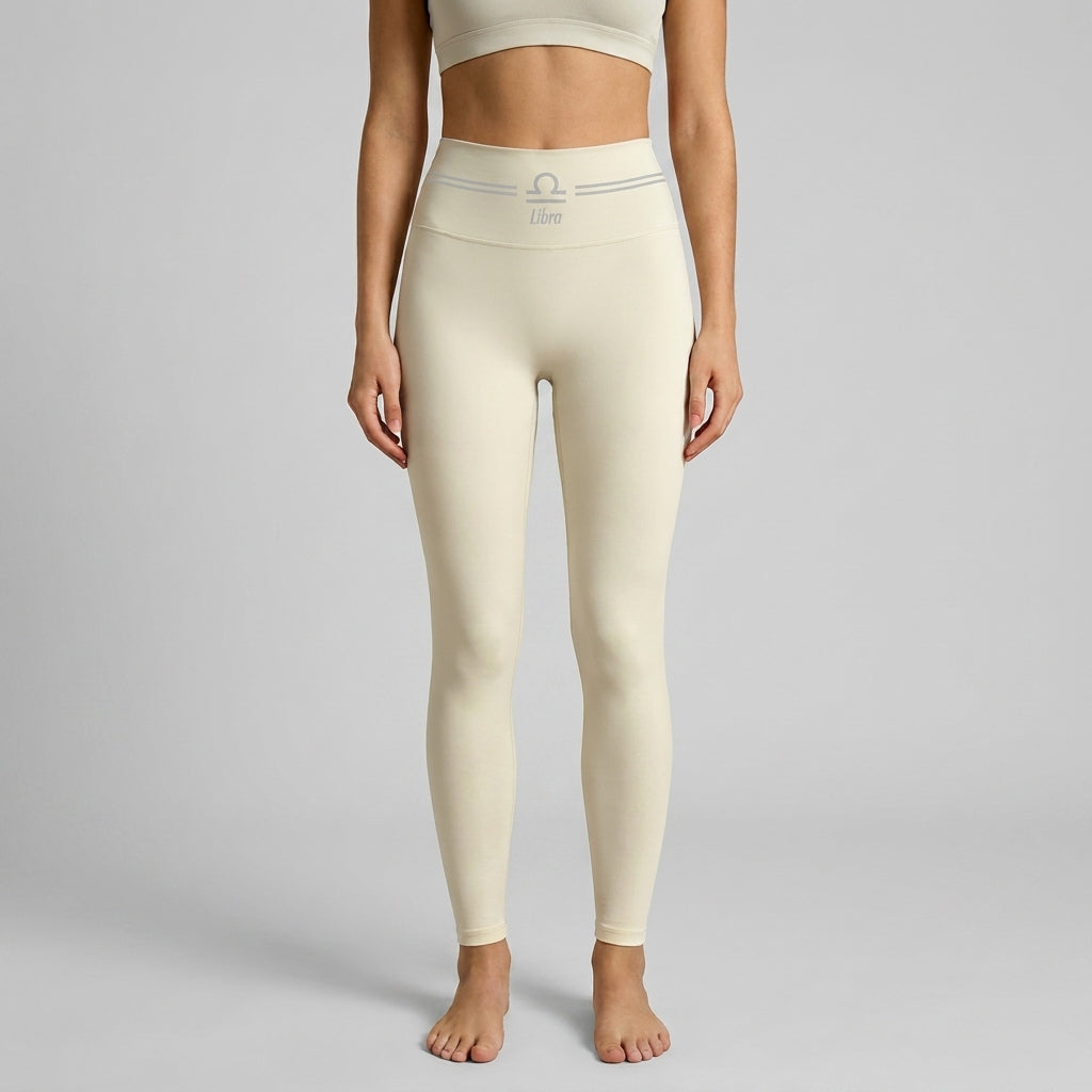 ArtFlowPlan Star Sign Libra Graphic Print Yoga Leggings