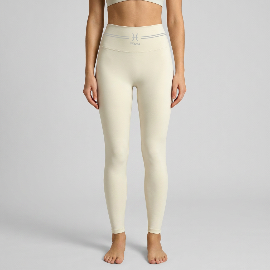ArtFlowPlan Star Sign Pisces Graphic Print Yoga Leggings