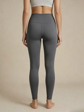 ArtFlowPlan Pure Hue Series grey Graphic Print Yoga Leggings