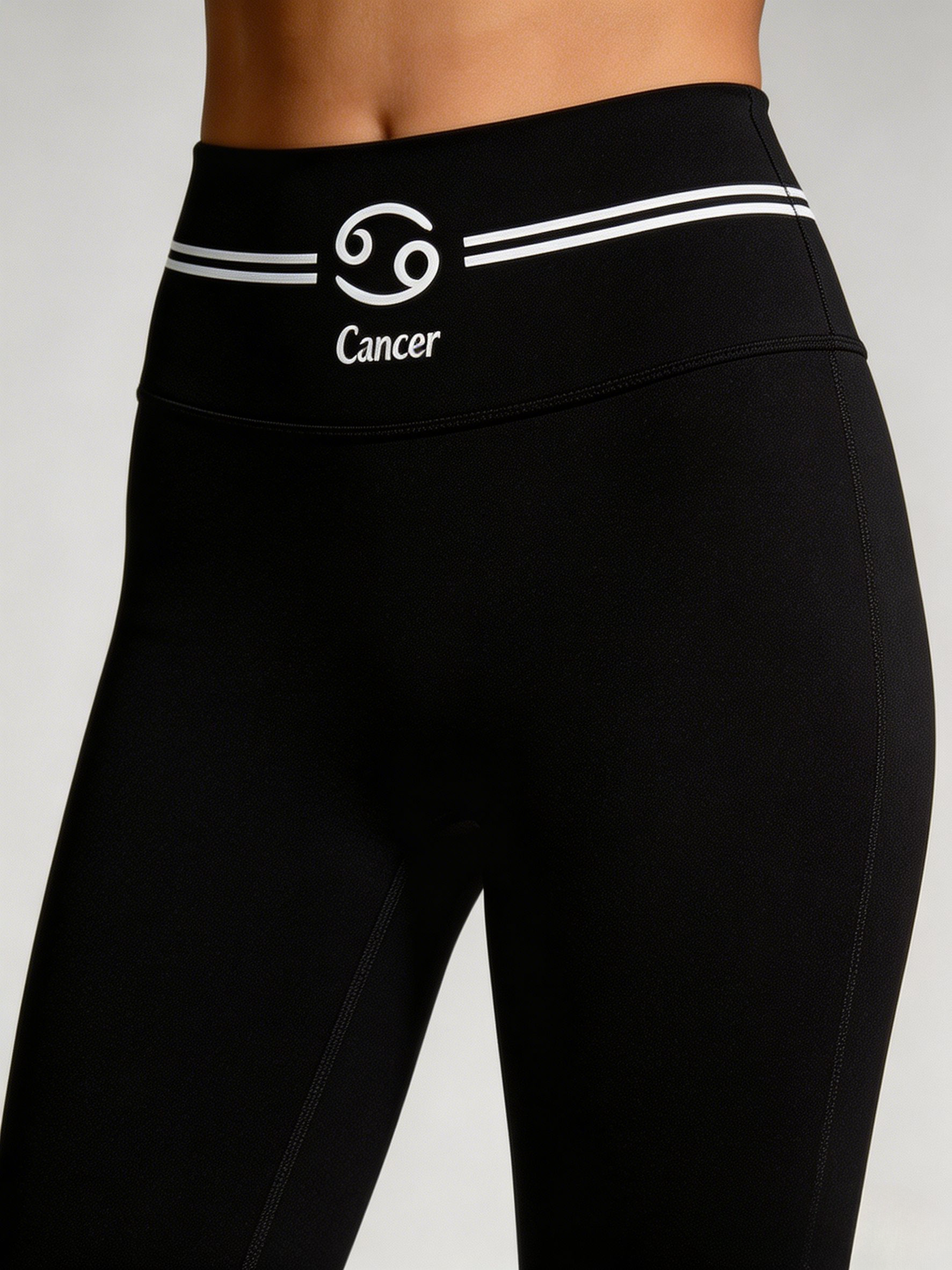 ArtFlowPlan Star Sign Cancer Graphic Print Yoga Leggings