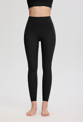 ArtFlowPlan High Waist Peach Hip Black Leggings