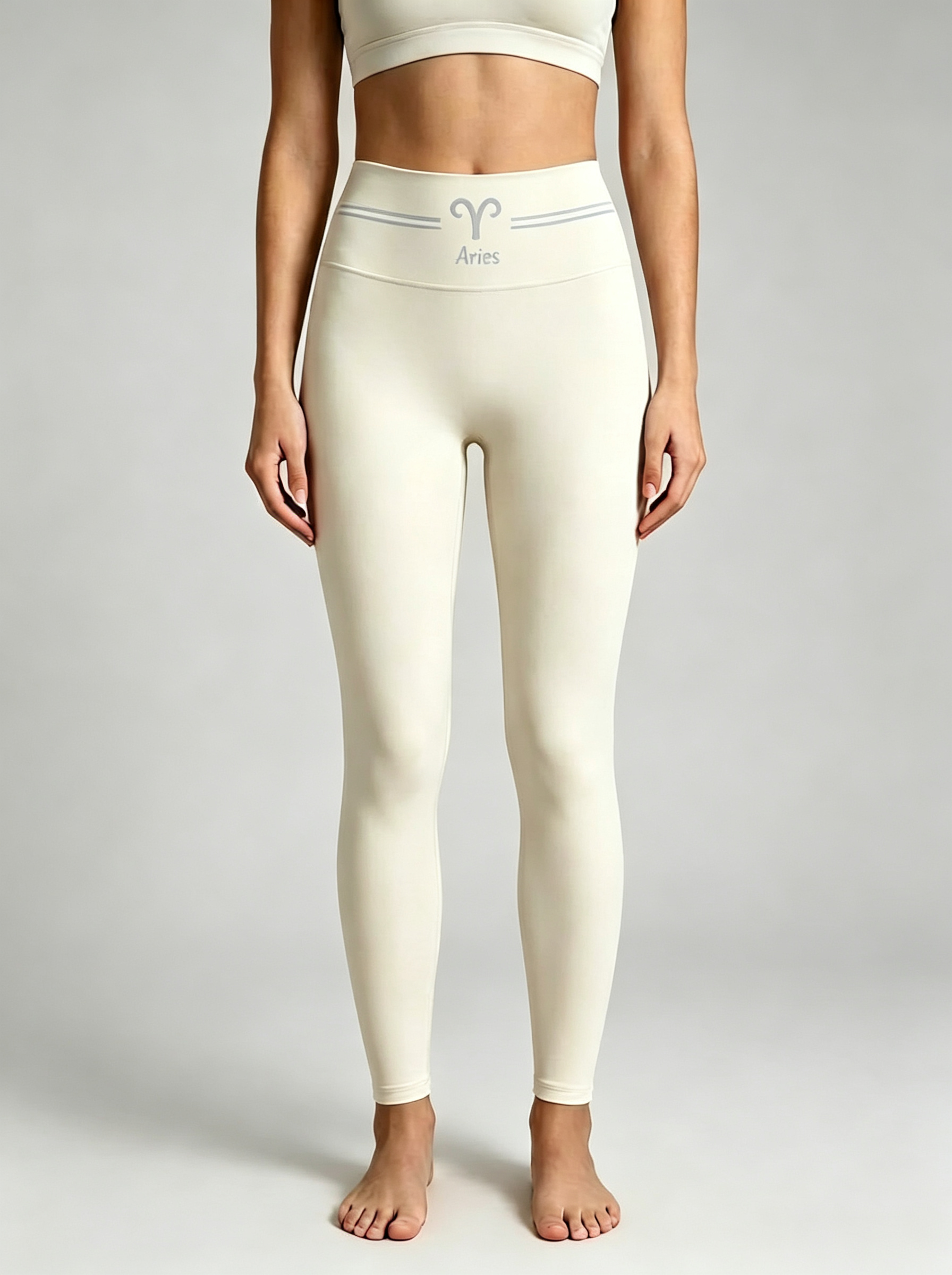 ArtFlowPlan Star Sign Aries Graphic Print Yoga Leggings