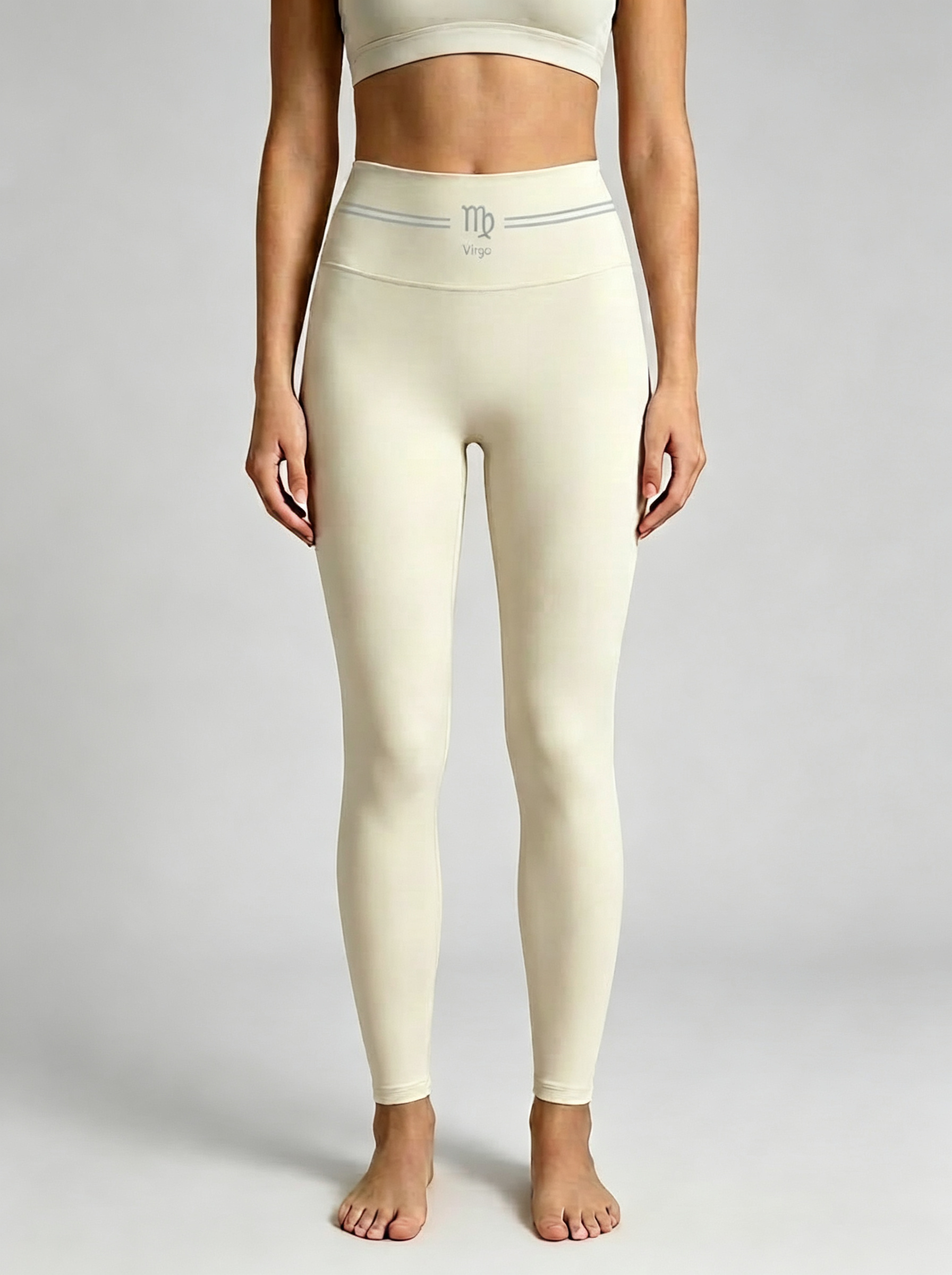 ArtFlowPlan Star Sign Virgo Graphic Print Yoga Leggings